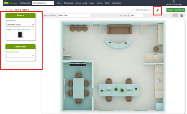 drag and drop floor plan