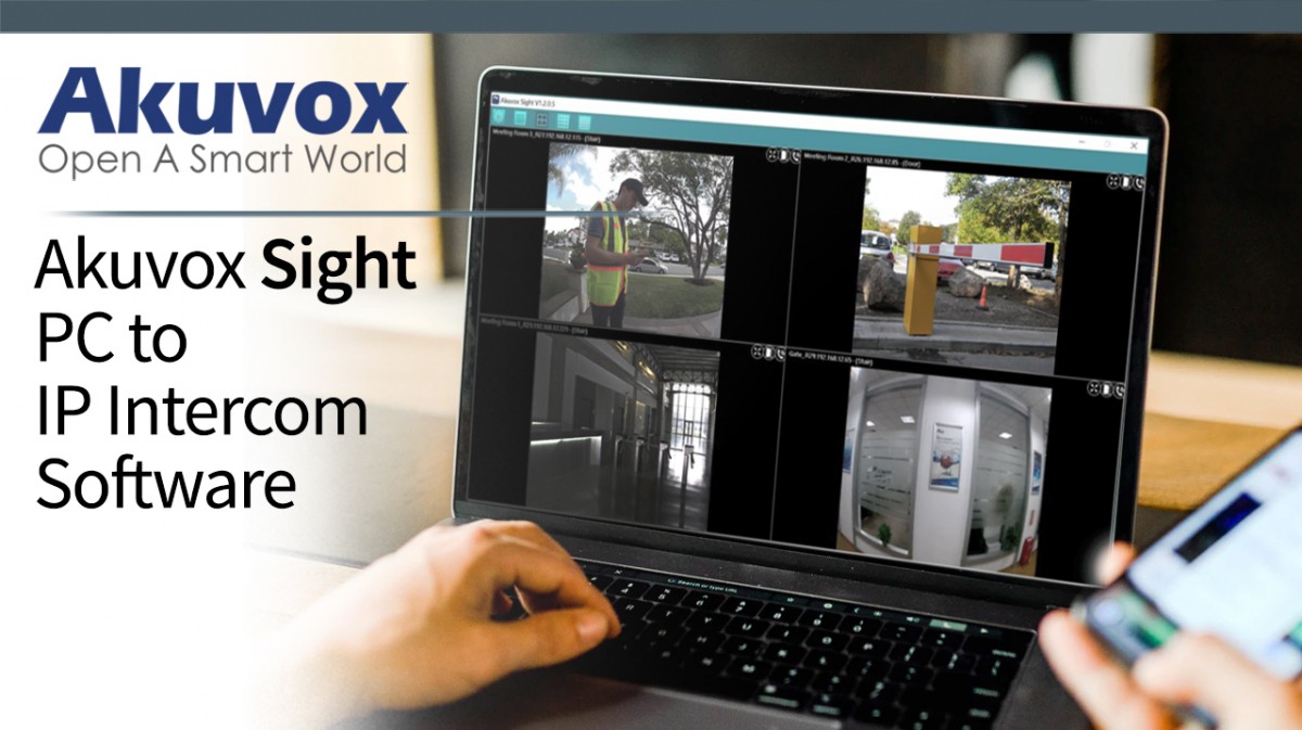 Akuvox Sight software for SIP Door Intercom to PC integration