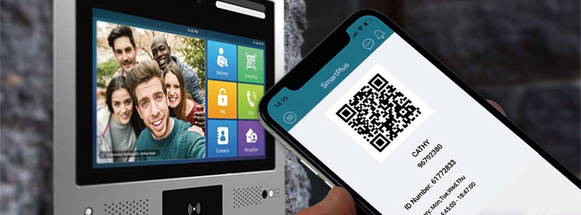QR Code Access Control and Door Entry from a smartphone