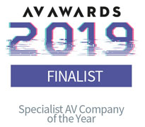AV Awards specialist AV company of the year 2019