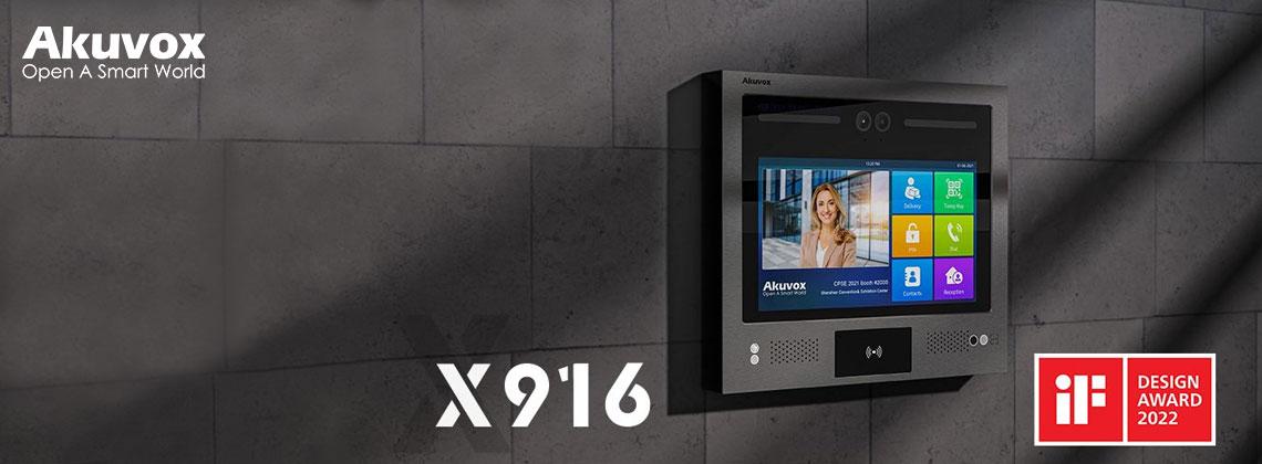 Akuvox X916 wins If Design Award 2022