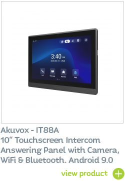 Akuvox IT88A Answering Panel with camera, Wi-Fi and Bluetooth