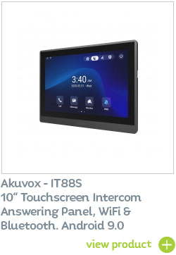Akuvox IT88S answering panel with Wi-Fi and Bluetooth