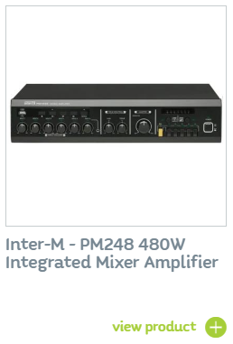 InterM PM248 480W Class-D Mixer Amplifier