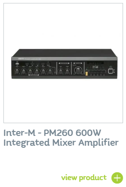InterM PM260 600W Class-D Mixer Amplifier