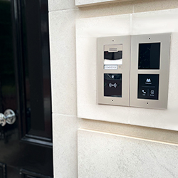 2N IP Verso Modular Door Intercom in silver