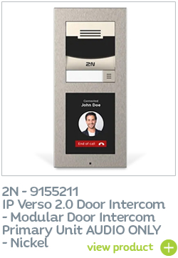 2n 9155211 IP Verso 2.0 AUDIO ONLY - Nickel