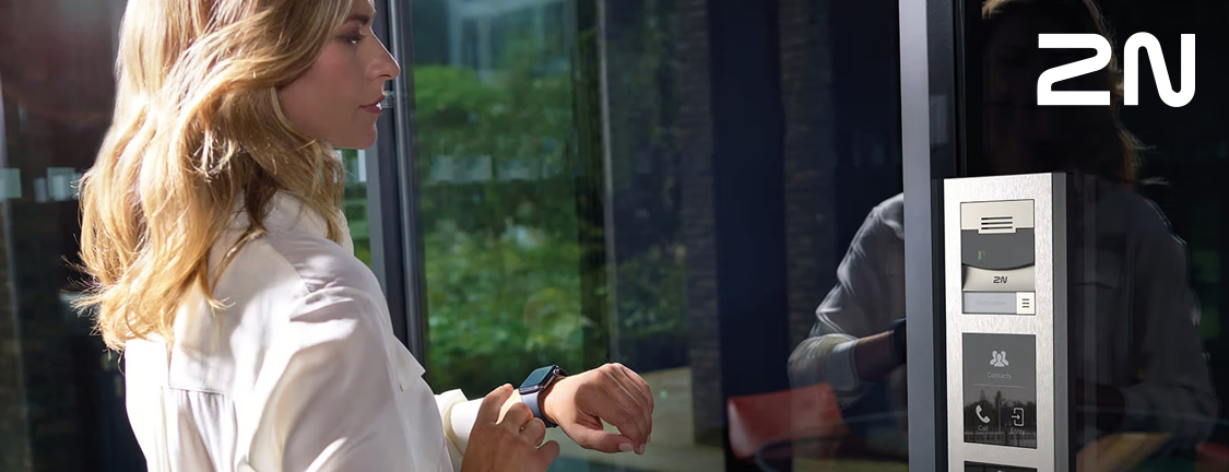 2N Apple Wallet being used to open doors via 2N intercom