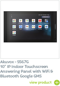 S567G IP Indoor Touchscreen Answering Panel