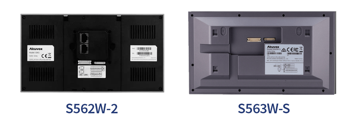 S562W-2 and S563W-S product images