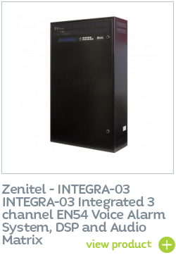 Zenitel Integra available from CIE Group