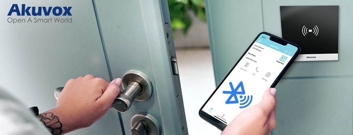 Bluetooth Smart Door Entry Security Access Control use mobile phone to open door 