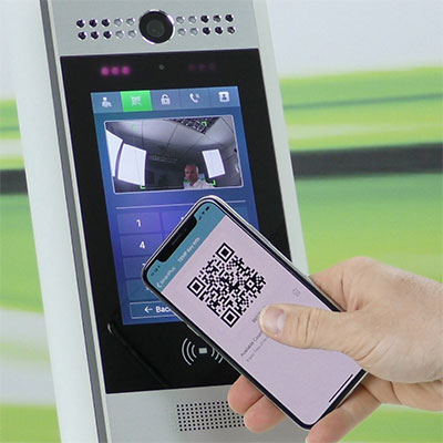 Akuvox R29C IP Intercom with QR code scanning