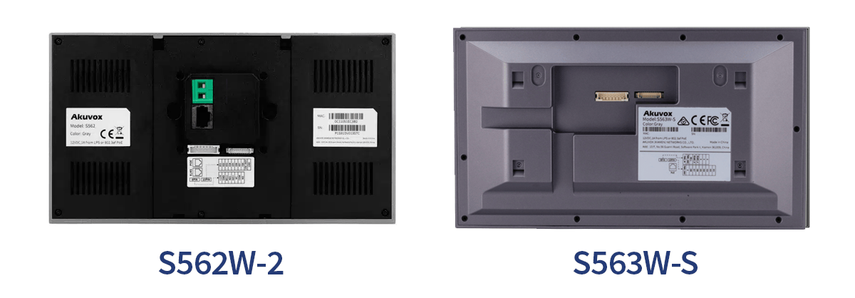 S562W-2 and S563W-S product images