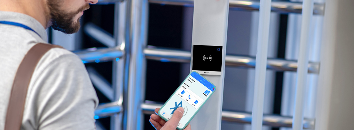 Akuvox contactless Access Control from your smartphone