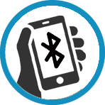 Bluetooth Authentication for access control icon