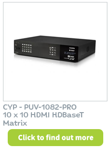 HDBaseT MAtrix available now from CIE Group