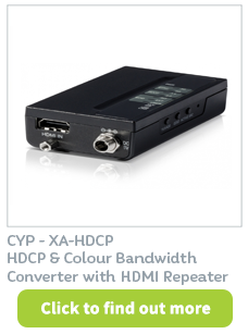 Available from CIE Group HDCP 2.2 Converter