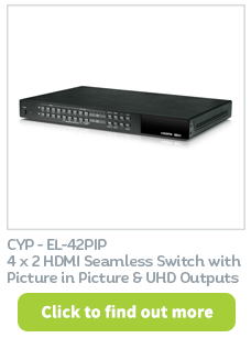 HDMI Seamless Switch with Picture in Picture & UHD Outputs