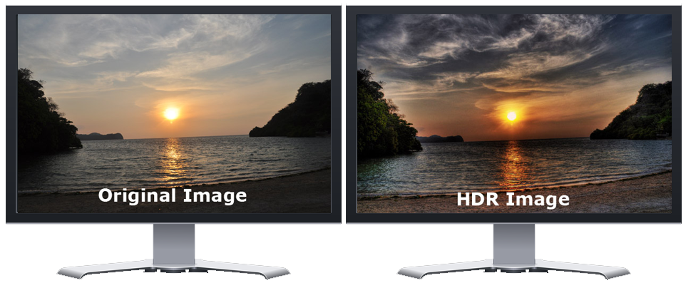 What is HDR - High Dynamic Range? Compared with normal image
