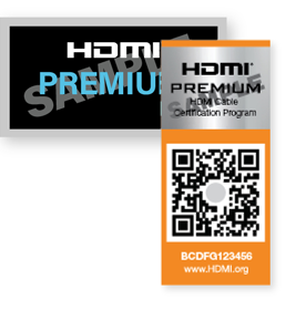 HDMI Premium High Speed with Ethernet Logo
