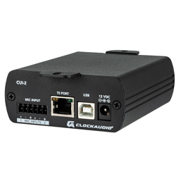 Clockaudio CUI-2 Microphone to USB Converter connects to PC