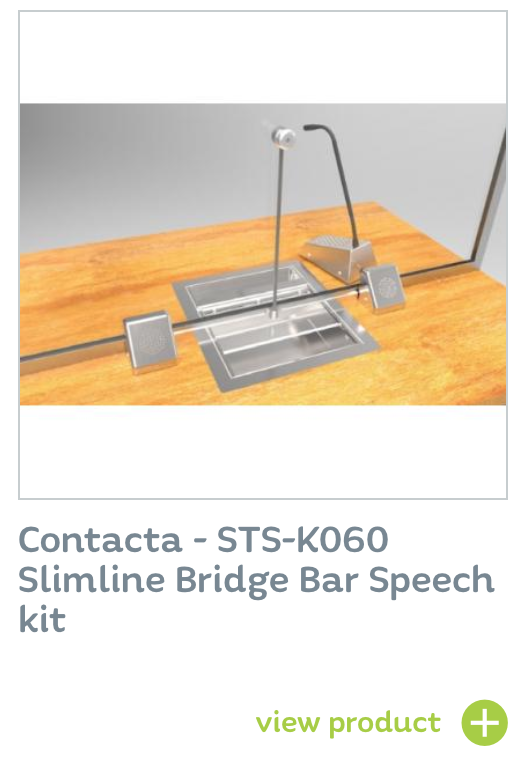 Contacta - STS-K060 Slimline Bridge Bar Speech kit