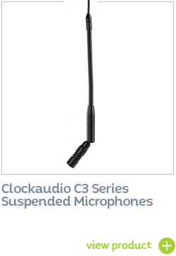 Clockaudio Suspended Microphones