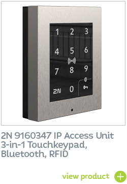2N 9160347 Access Unit 2.0 with 3-in1 authentication