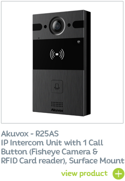 Akuvox R25AS Surface mount intercom