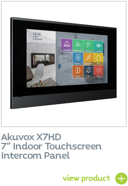 Akuvox X7HD customisable Door Intercom Answering Panel