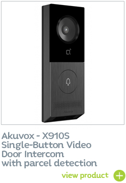 Akuvox X910S single door intercom with package detection