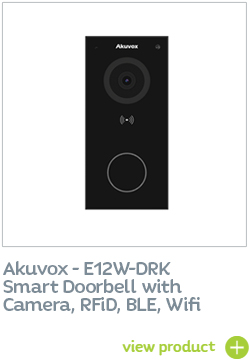 Akuvox E12W DRK Smart Doorbell