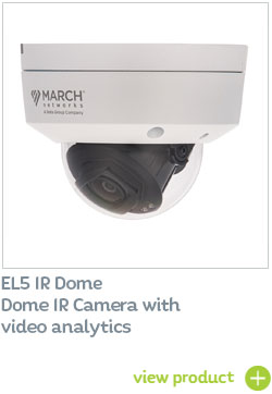 March Networks - EL5 IR Dome Camera