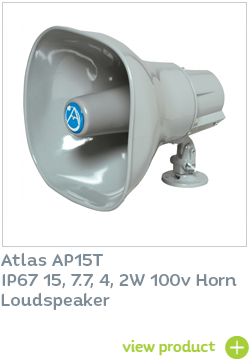 Atlas Horn Speaker available at CIE Group