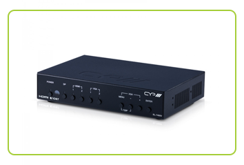 CYP - EL-7400V HDMI, DisplayPort, VGA to HDMI HDBaseT Presentation Switch available at CIE