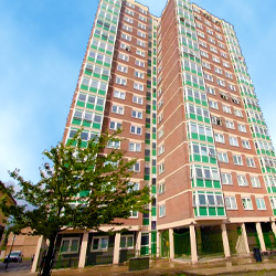 Brookway Court flats features 2N IP Intercoms and Answering Units
