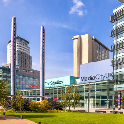 MediaCity features 2N IP intercoms and IP Speakers