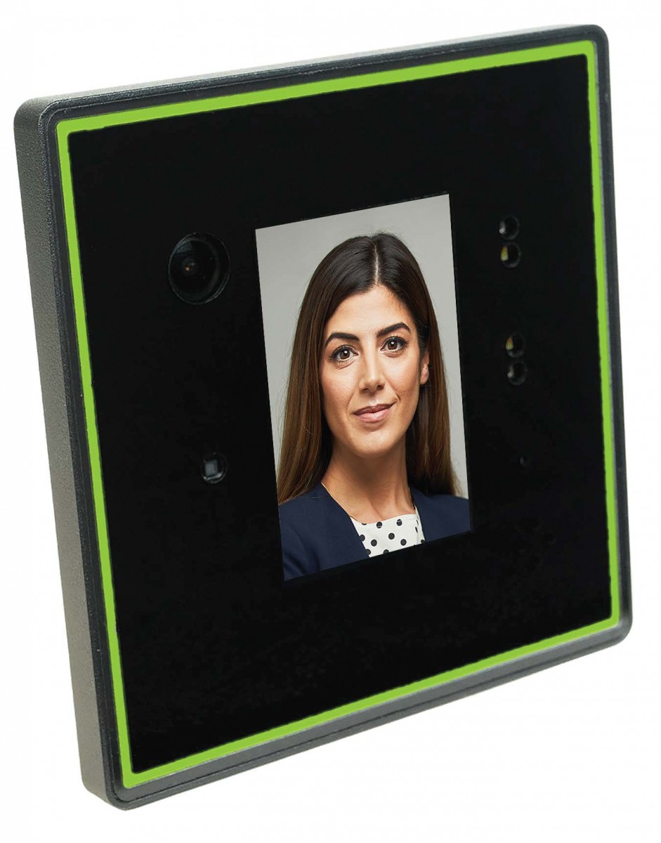 SAFR Scan face recognition access reader