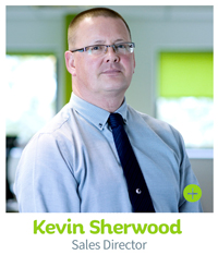 Kevin Sherwood, Sales Director - CIE Group