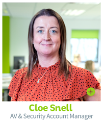 Cloe Snell - AV & Security Account Manager, CIE