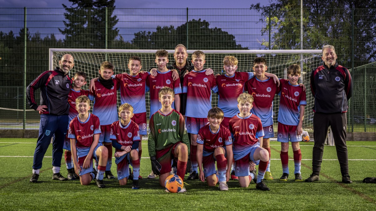 Akuvox and CIE-Group sponsor Duffield Dynamo Football Club Youth Team 2024