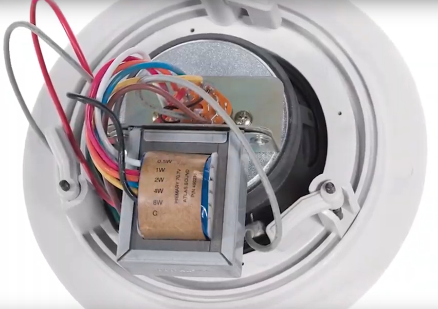 Understanding 70v / 100v line Loudspeaker Tappings