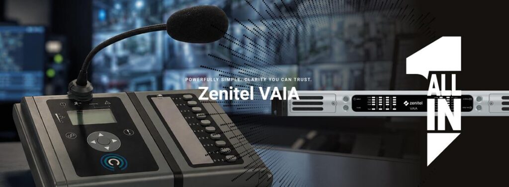 Introducing the New Zenitel VAIA Public Address & Voice Alarm Range