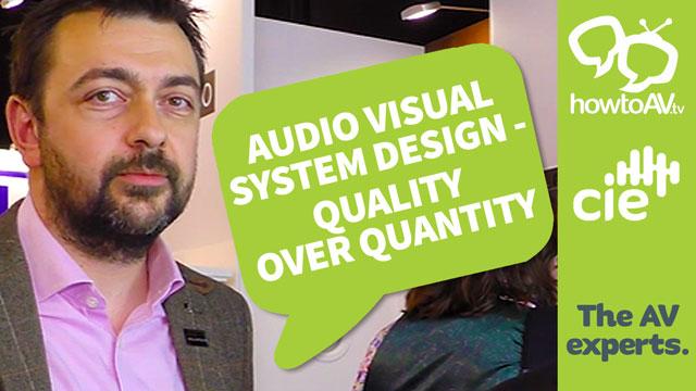 Quality over Quantity in AV system design