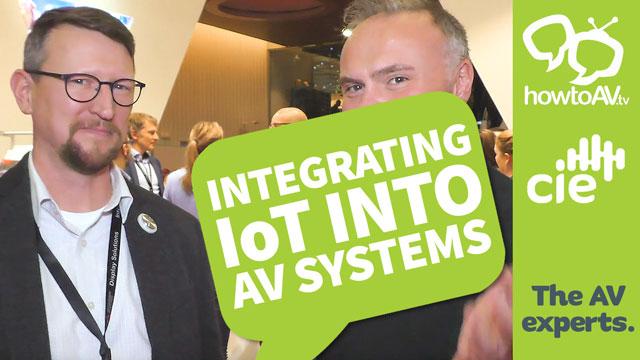 Integrating the Internet of Things with AV over IP