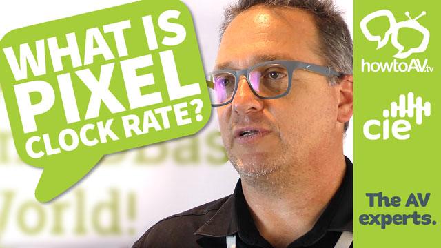 What is Pixel Clock Rate?