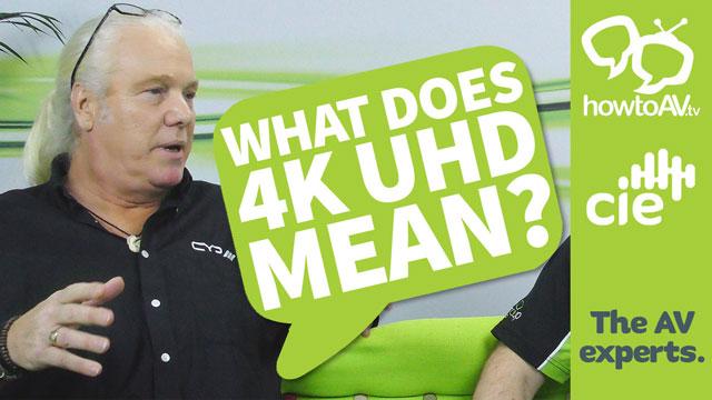Are 4k and UHD the same thing? - Part 1 of 4