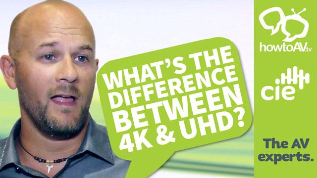 What's the difference between 4k and UHD?