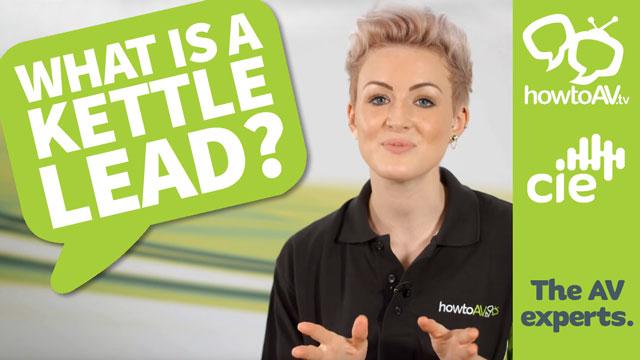 What is a kettle lead? - also known as an IEC cable